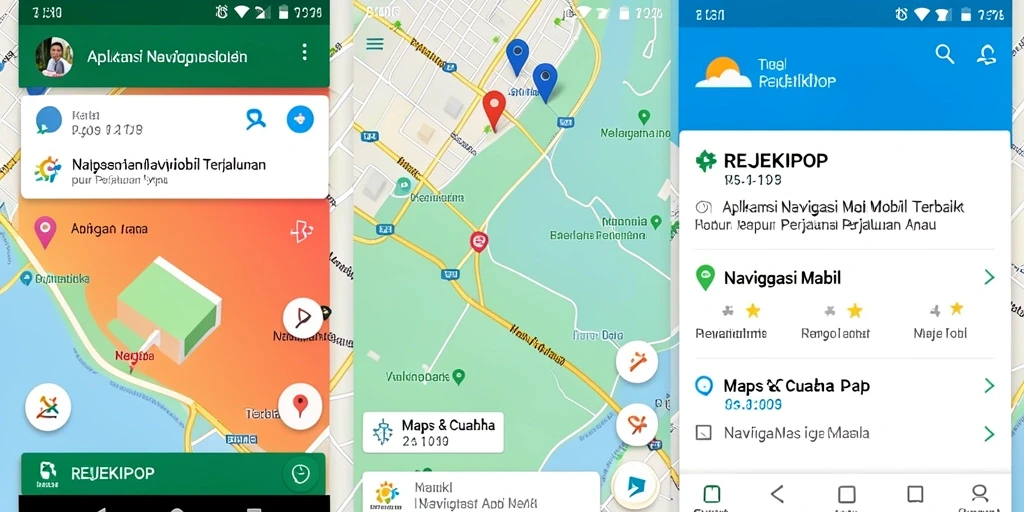 Tampilan antarmuka aplikasi REJEKIPOP yang menarik dan informatif.