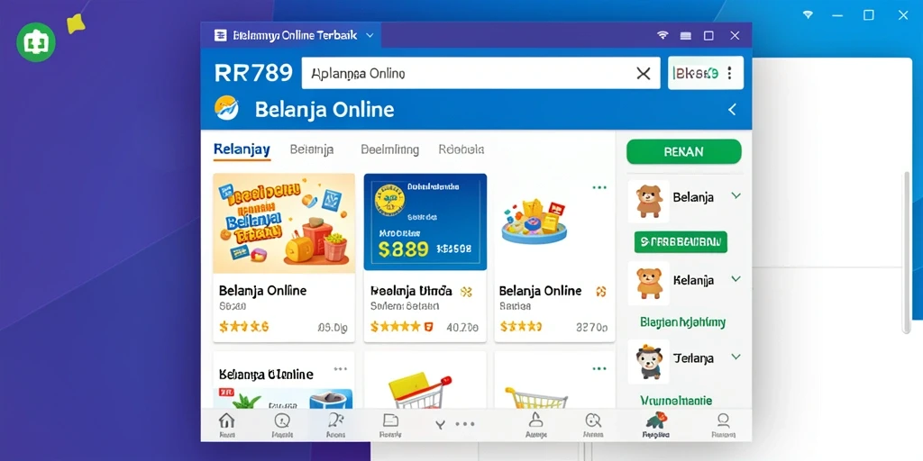 Tampilan antarmuka aplikasi RR789 yang modern dan sederhana.